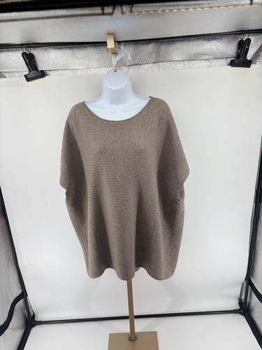 Vince rib poncho boat - vince, neck