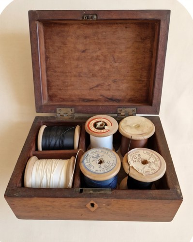 Old vintage antique sewing - old, box