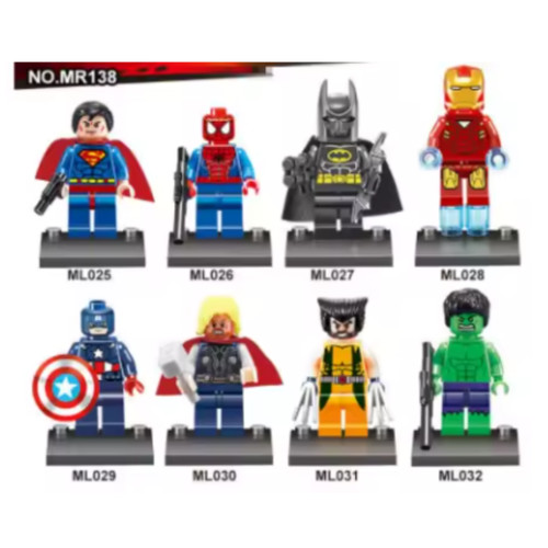 Custom lego superhero - custom,