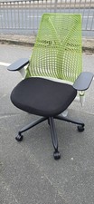 Herman Miller Sayl Black White Office Chair with 4D Arms Very Good Condition