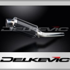 SUZUKI GSXR1000 K5 K6 2005-2006 225mm OVAL CARBON SILENCER EXHAUST KIT