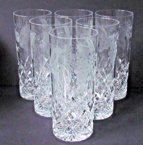 Six high balls tumblers - six,