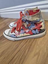 Superman Converse Hi Top Size 1.5 