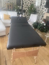 Massage Table Bed Black Therapy Beauty 3 Way Adjustable Couch Salon Portable