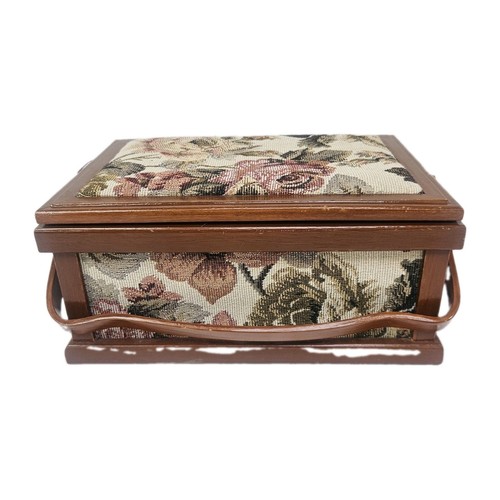Sewing box with contents - sewing,