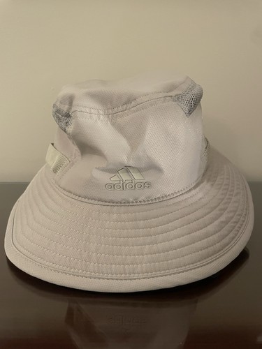 Adidas beige wide brim bucket - beige,