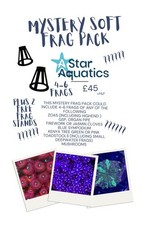 ?Mystery SOFT CORAL PACK  4-6 Frags, MUSHROOM/ZOA/GSP/LEATHER