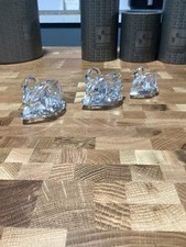Swarovski Collection Of Swans.