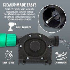 NEW DRILL POWERED WATER PUMP
