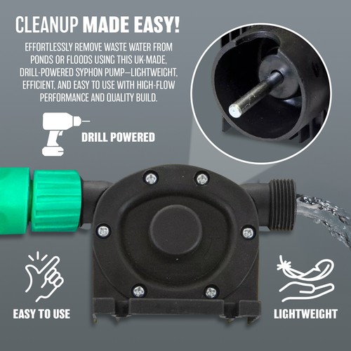 New drill powered - powered, pump