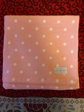 Cath Kidston 100% Cotton Pink With White Dots Double Duvet Used