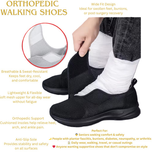 Orthopedic walking shoes - walking,