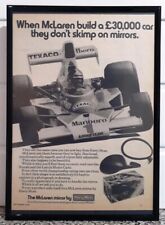 Framed original Classic Car Ad