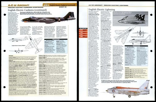 English electric canberra - electric,