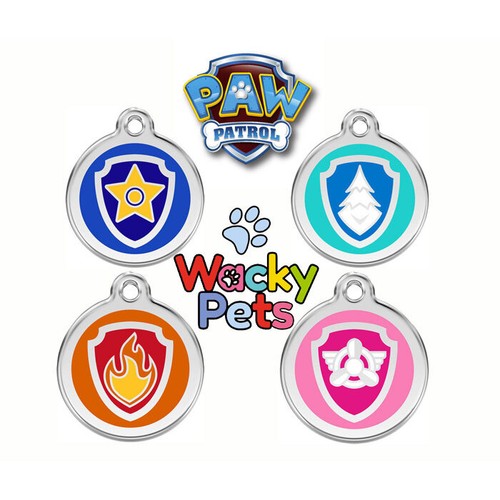 Paw patrol engraved dog - patrol,