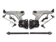 Front 2 Wishbone Arms Links Inner & Outer Track Rod Ends For Ford Mondeo Mk5