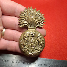 Victorian Royal Scots Fusiliers Scottish Regiment Glengarry Cap Badge QVC