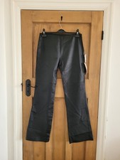Leather Trousers Women Size 8