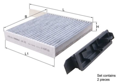 Interior air filter mahle fits - air,