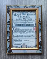 Framed Grand Charter for the