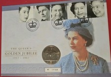 GB - 2002 - Golden Jubilee £5 Coin Royal Mail/Mint PNC Cover London SW1 SHS