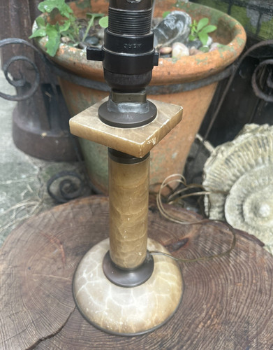 Antique alabaster brass - antique,