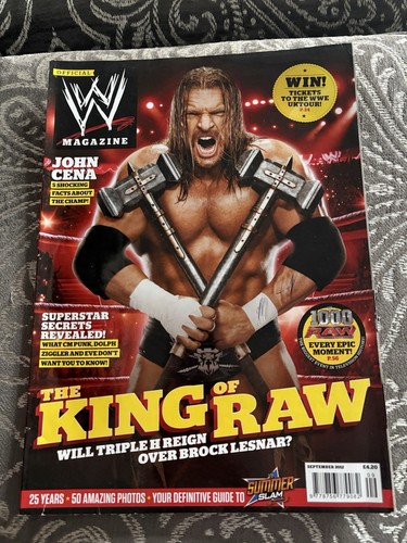 Wwe magazine official - magazine,