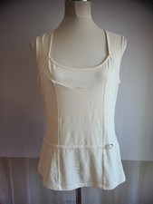 Marks And Spencer White Vest
