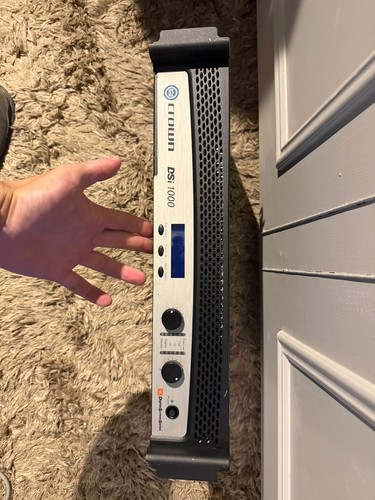 Crown dsi1000 amplifier - crown,