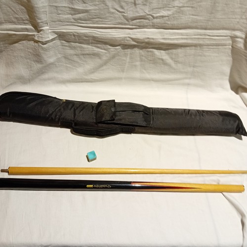 Bce snooker cue black - bce, yellow