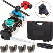 Brake Line Flaring Tool Kit Double Flaring Tool 45° for 3/16" to 3/8" Tube Set