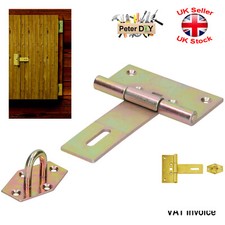 Hasp And Staple YELLOW Solid