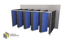 Five Island Toilet Cubicle