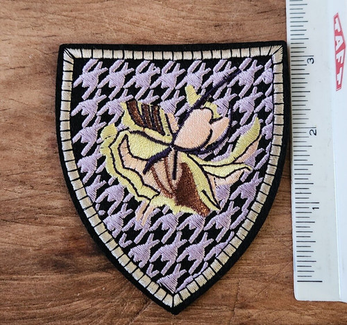 New flower iron patch - new!,