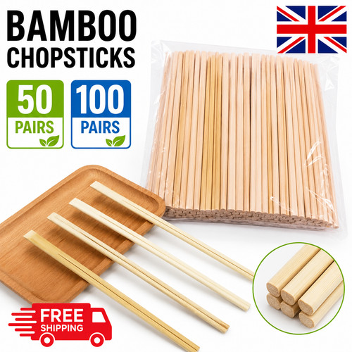 100 pairs disposable - disposable, bamboo