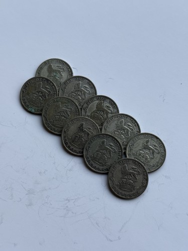 1927 sixpence george british - george,