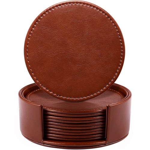 Lamoti leather coasters - lamoti,