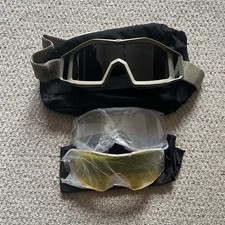 Genuine British Army  Surplus Revision Wolf Spider Military Goggles Glasses