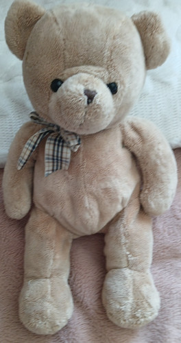 Vintage tesco beige teddy bear - tesco,