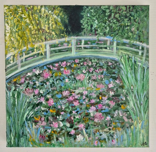 Monet inspired painting - monet-,