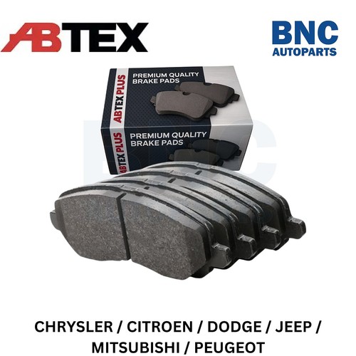Front brake pads fits dodge - front,