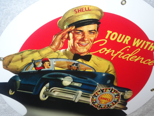 Vintage shell service station - vintage,