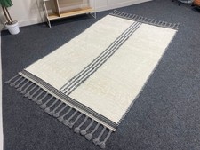 West Elm Centre Stripe Shag Rug RRP £299!