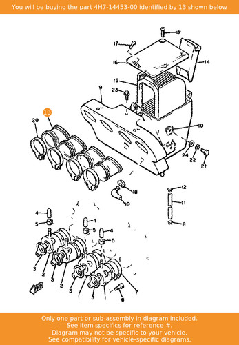 Yamaha joint air - joint,, 1
