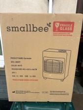 Smallbee Gas Heater White New Boxed Unopened Portable wheels indoor and outdoor