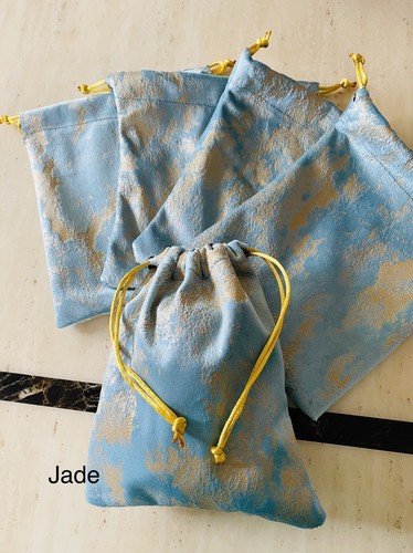 Embossed velvet drawstring - velvet,