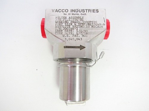 Vacco industries f1d10396 - vacco, industries f1d10396-01