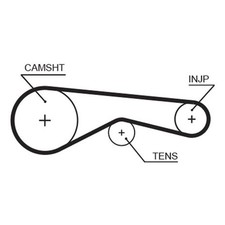 Gates Timing Belt Cambelt 85