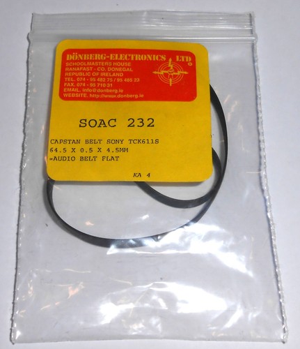 Capstan belt for sony tck611s - belt,