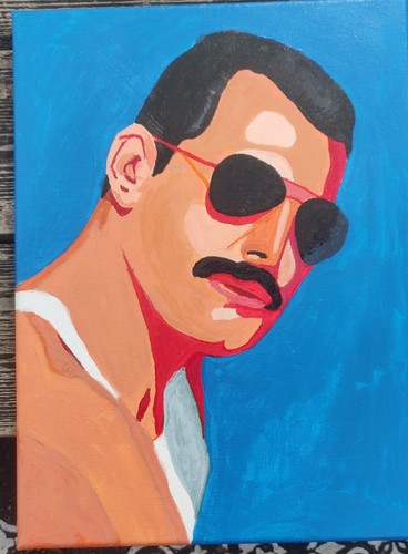 Artwork freddie mercury - artwork, mercury"